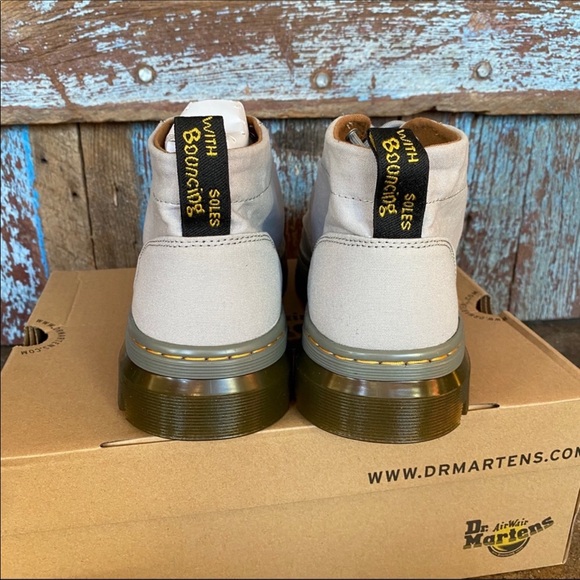 Dr. Martens Gray Bonny Canvas Chukka Boot - Picture 4 of 5